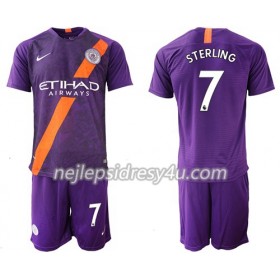 Fotbalový Dres Manchester City Sterling 7 Dětské Alternativní 2018/19